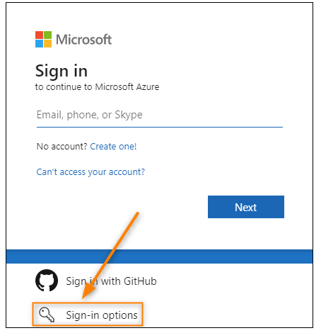 Microsoft 365 sign-in page